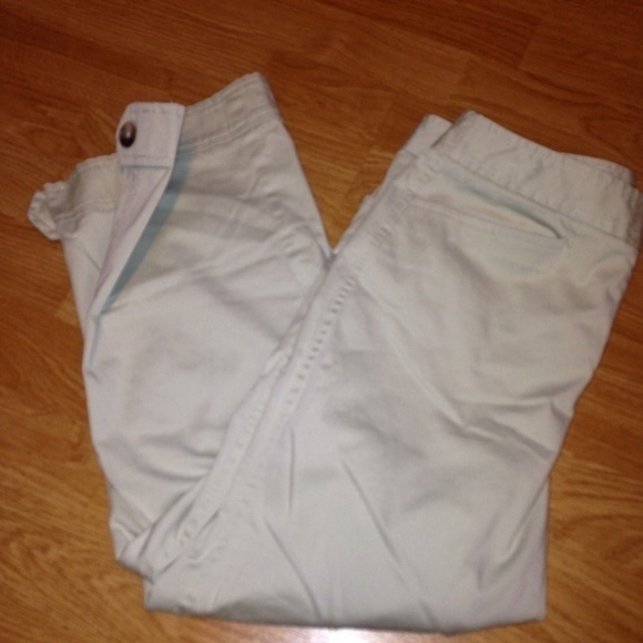 Ann‎ Taylor Women's 6 Green Capri Cropped Pants - Picture 5 of 6